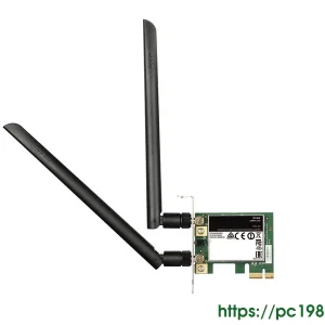 Card mạng DWA 582 Wireless AC1200 Dual-Band PCI Express Adapter card mard wifi cho pc cũ giá rẻ