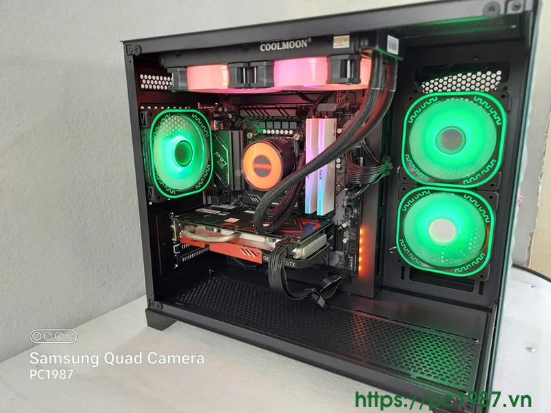 PC B660 I5-12400F RTX 2060 máy tính Gaming đồ hoạ giá rẻ