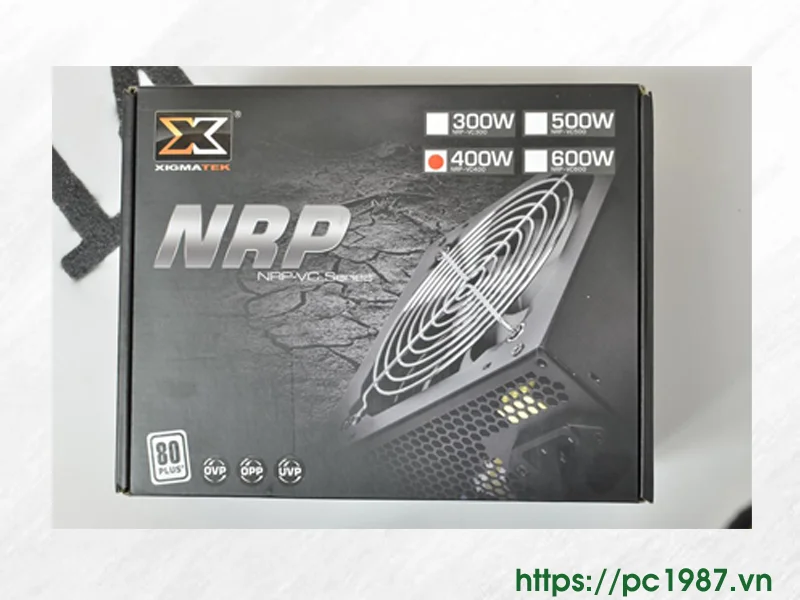 Nguồn Xigmatek NRP VC400 cũ giá rẻ