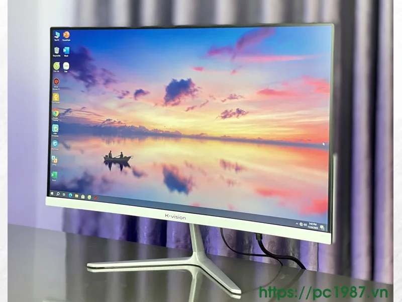 MÀN HÌNH K-VISION 24 CONG TRẮNG GM2411VG 75HZ