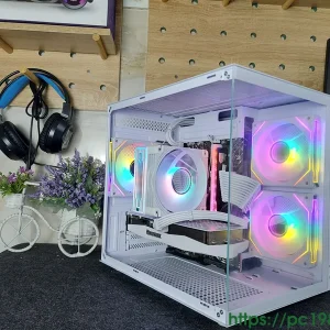 PC B660 I5-12400F 16G RTX 3060 12G White - Gaming, đồ họa giá rẻ