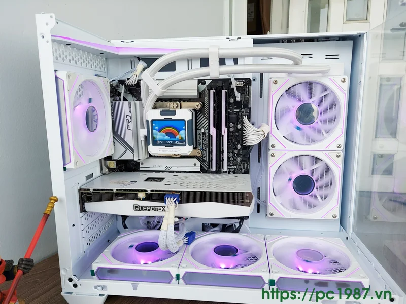 PC B760 I5-13400F 32G RTX 3060 White - Gaming, đồ họa hcm tphcm