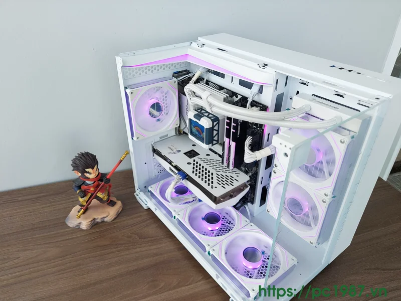 PC B760 I5-13400F 32G RTX 3060 White - Gaming, đồ họa hcm