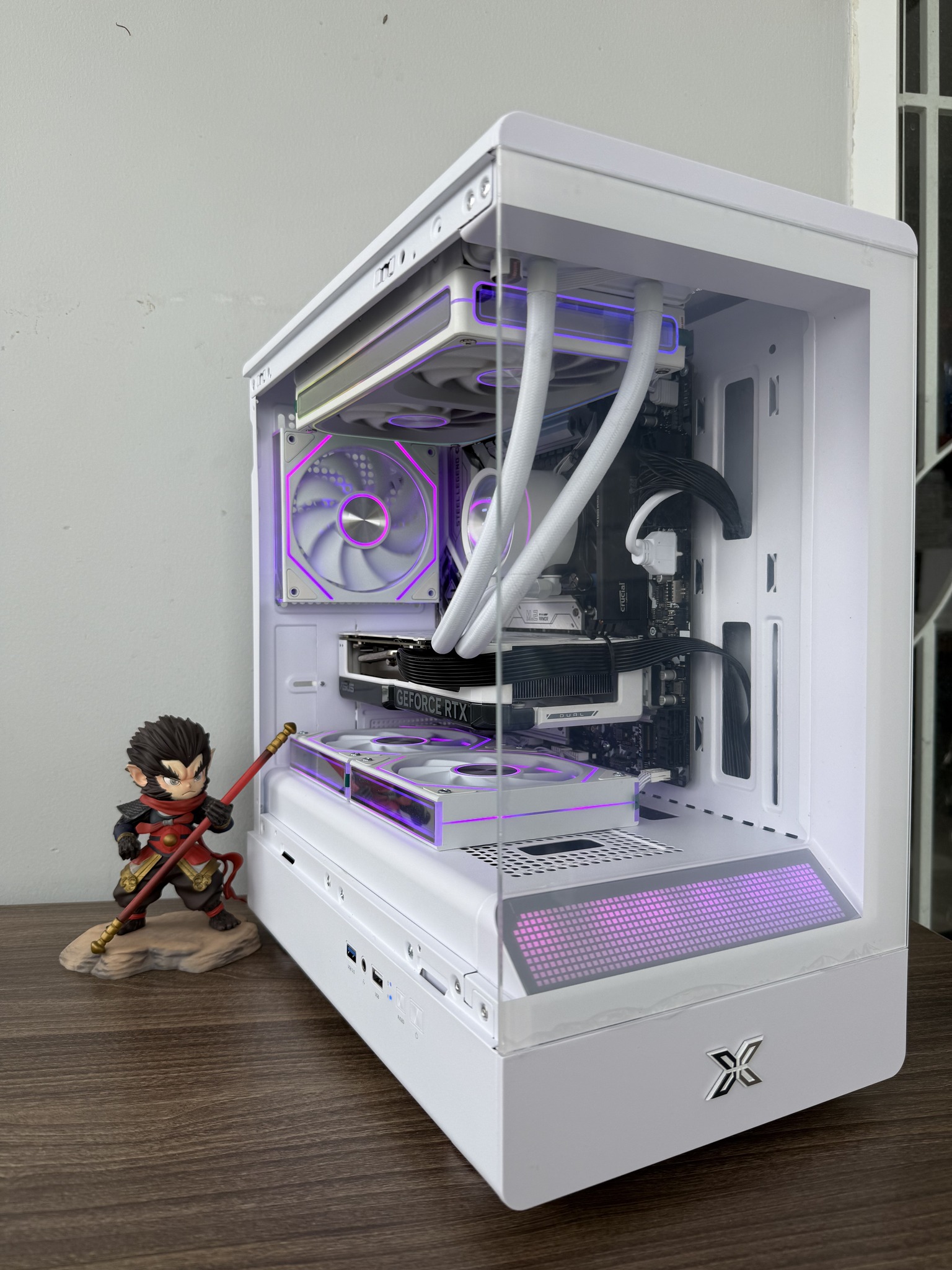 PC B760 I5-14400F 16G 512G RTX 4060 8G White - Gaming